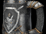Půllitr korbel Knight Tankard with swords  