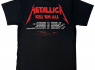 Metalové tričko Metallica - Kill 'Em All Tracks Metalové tričko Metallica - Kill 'Em All Tracks