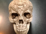 Lebka AZTEC symbol skull  
