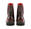 boty kožené 10dírkové BRANDIT - Phantom Red Burgundy  