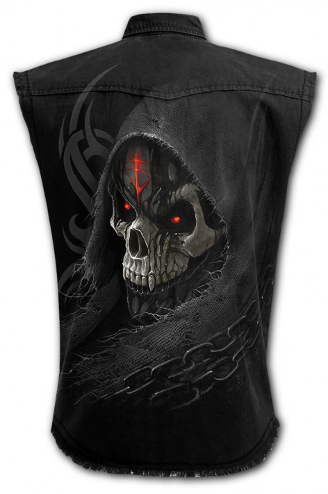KOŠILE bez rukávů/Vesta Spiral DARK DEATH DW274880  