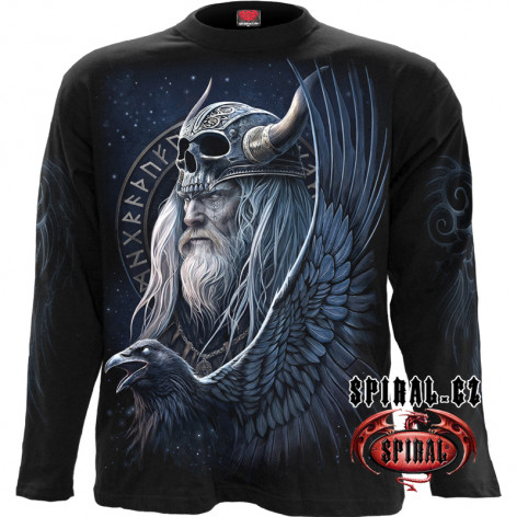 Tričko DLOUHÝ RUKÁV VIKING - ODIN'S WARRIOR   