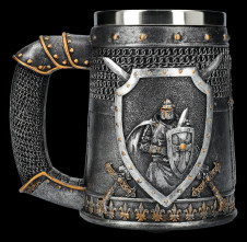 Půllitr korbel Knight Tankard with swords