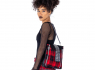 Kabelka BELLADONNA RED CHECK  
