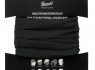 Multifunkční šátek/rouška nákrčník na motorku BRANDIT - BLACK  