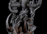 Svícen Draci Two dragons tealight holder  