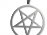 Přívěsek chirurgická ocel Satanic Pentagram  