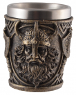 Sada skleniček / panáků Viking Head - 4 kusy  