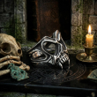 OCELOVÝ PRSTEN LEBKA Skull Mask  