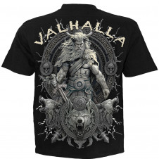 Metalové tričko s Vikingem - VALHALLA