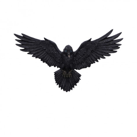 Soška na zeď - Havran Flight of the Raven  