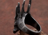 OCELOVÝ PRSTEN PÁN PRSTENŮ HOBBIT - HELM OF SAURON  