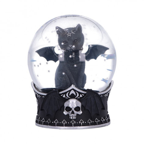 Těžítko - sněžítko - Kočka Malpuss Snow Globe  