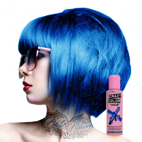 Barva na vlasy Crazy Color - CAPRI BLUE  