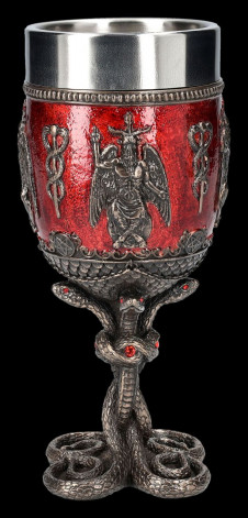 Kalich pohár Baphomet Red