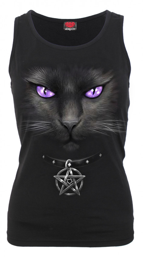 Dámské Tričko Spiral Kočka BLACK CAT DT153317  