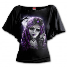DÁMSKÉ TRIČKO Tričko Spiral GOTH DOLL DW237237