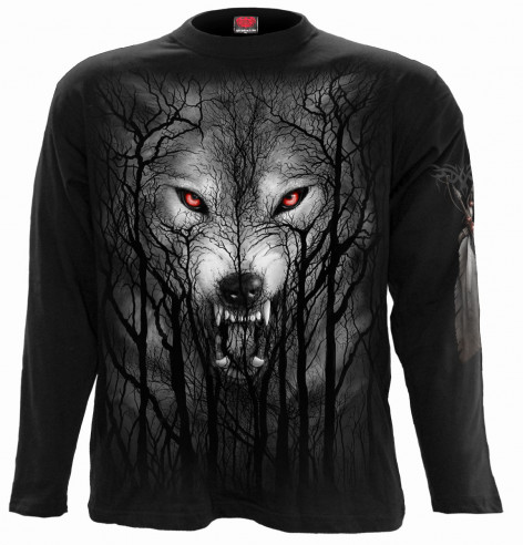 Tričko dlouhý rukáv Vlk FOREST WOLF DS146700  