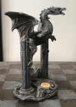 Svícen s drakem Column Dragon   Svícen s drakem Column Dragon