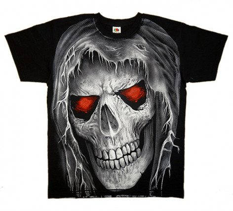 Tričko EVIL SKULL FAN-T178  