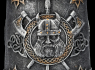 Půllitr korbel Viking skull warrior 2 (400 ml)  