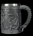 Půllitr korbel (500 ml) Black dragons  