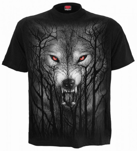 Tričko s vlkem Spiral FOREST WOLF XXXXL DS146601  