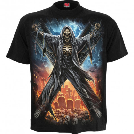 Metalové tričko Spiral CROSSED OVER  