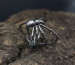 OCELOVÝ PRSTEN PAVOUK VINTAGE SPIDER  