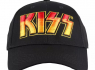 Kšiltovka/čepice KISS - RED ON WHITE LOGO - Rock Off KISSCAP03   