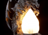 Stolní lampa s drakem Dragon table lamp  