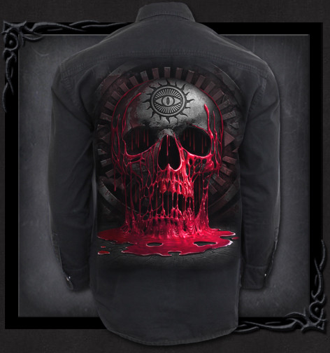 Košile Spiral  BLEEDING SOULS DT165887  
