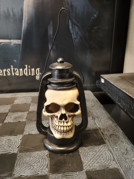 Lampička smrtka Grim reaper (15cm)  