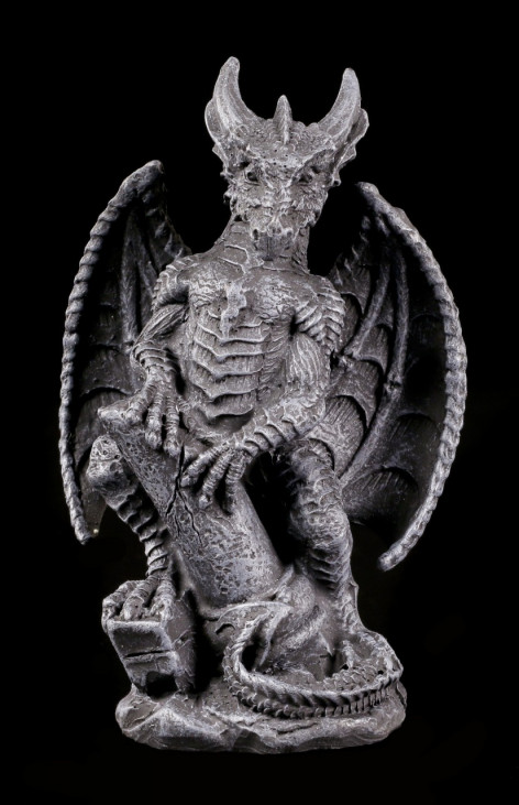 Figurka/soška malý drak Black Dragon 2  