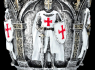 Kalich pohár Křižák White crusader  