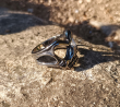 OCELOVÝ PRSTEN LEBKA Skull Mask  