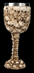 Kalich pohár Skull goblet  