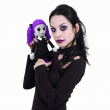 Plyšová panenka / PLYŠÁK VIOLA - THE GOTH RAG DOLL DT277956  