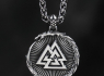 Přívěsek chirurgická ocel VIKING Valknut Dragon  