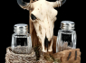 Solnička a pepřenka Western Bull Skull Solnička a pepřenka Western Bull Skull