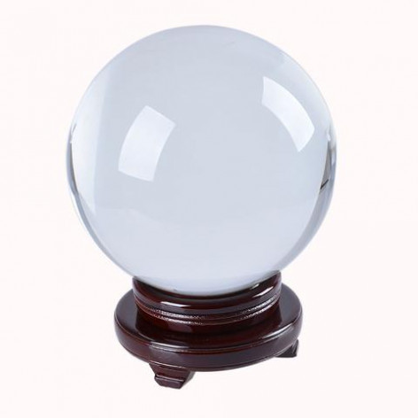 Věštecká křišťálová koule - CRYSTAL BALL 15 cm  