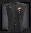Košile bez rukávů/Vesta Spiral Zuřivé pěsti GAME OVER XXXXL TR260882  
