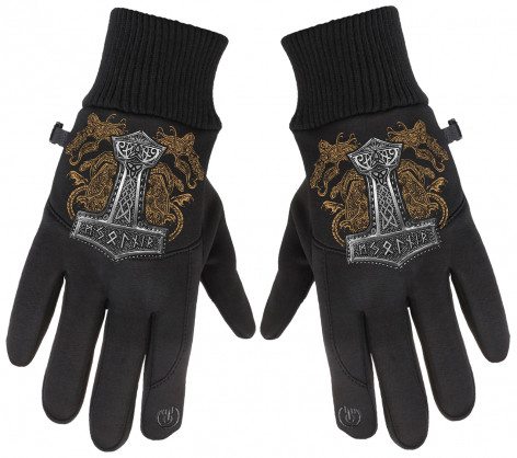Rukavice VIKING - THOR´S HAMMER GOLD  