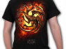 Unisex Tričko Spiral HOUSE OF DRAGON - DRAGON FLAMES  