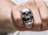 OCELOVÝ PRSTEN LEBKA ROARING SKULL  