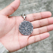Přívěsek chirurgická ocel VIKING Helm Of Awe Vegvisir aegishjalmur 2  