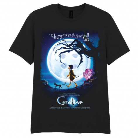 Tričko KORALÍNA - CORALINE MOON POSTER  