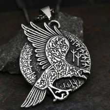 Přívěsek chirurgická ocel VIKING Nordic Raven