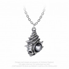 Přívěsek Alchemy Gothic - Black Pearl of Plage Noir