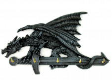 Věšák na klíče Drak BLACK DRAGON